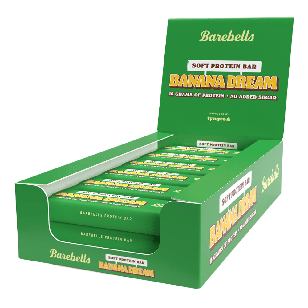 Barebells Banana Dream Soft Protein Bars - 12x55g Boxes