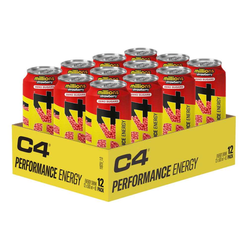 C4 Energy Drinks 12x500ml Packs Protein Package Protein Package