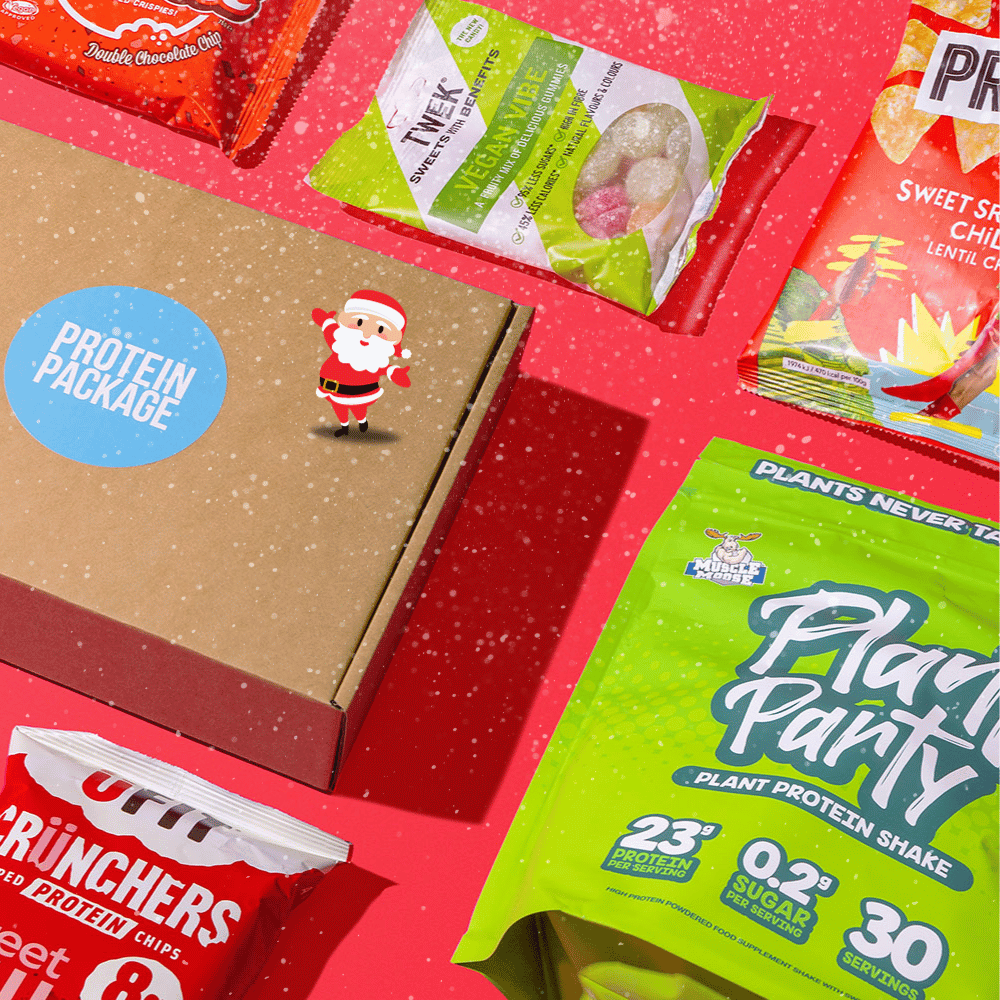 Christmas Vegan Healthy Snack Gift Box Protein Package Protein Package