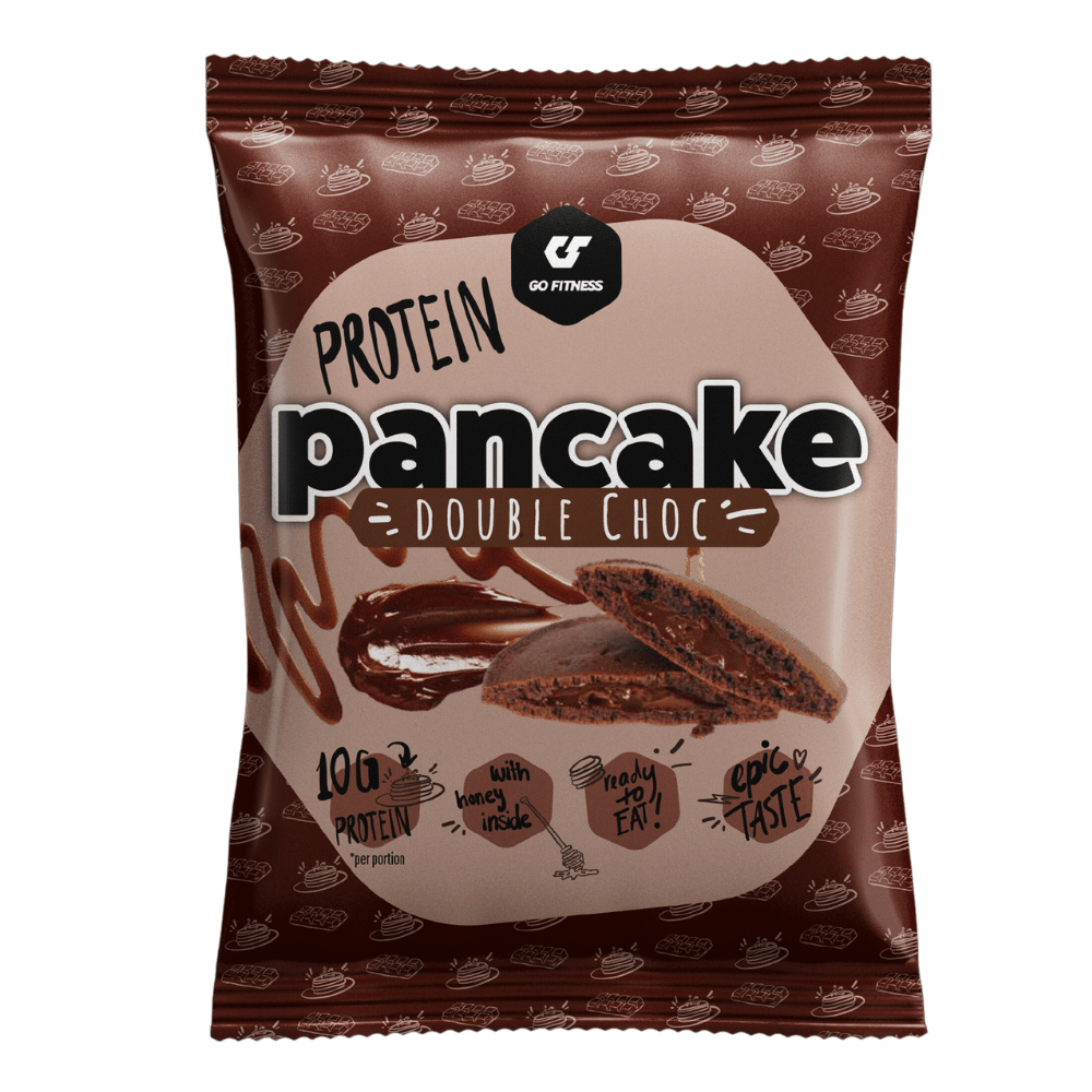 Go Fitness Double Chocolate Protein Pancake Protein Package