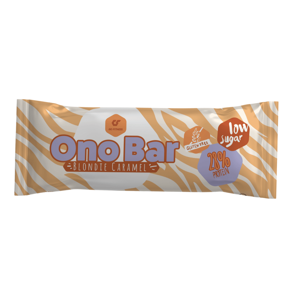 Blondie Caramel GoFitness Ono Protein Bars - Single 40g Pack