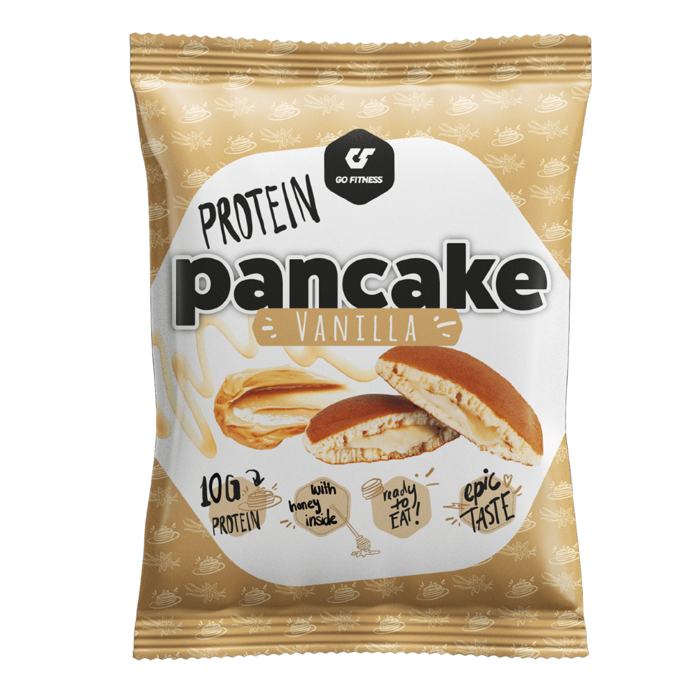 Vanilla Filled Go Fitness Protein Pancakes - Single 50g Packet
