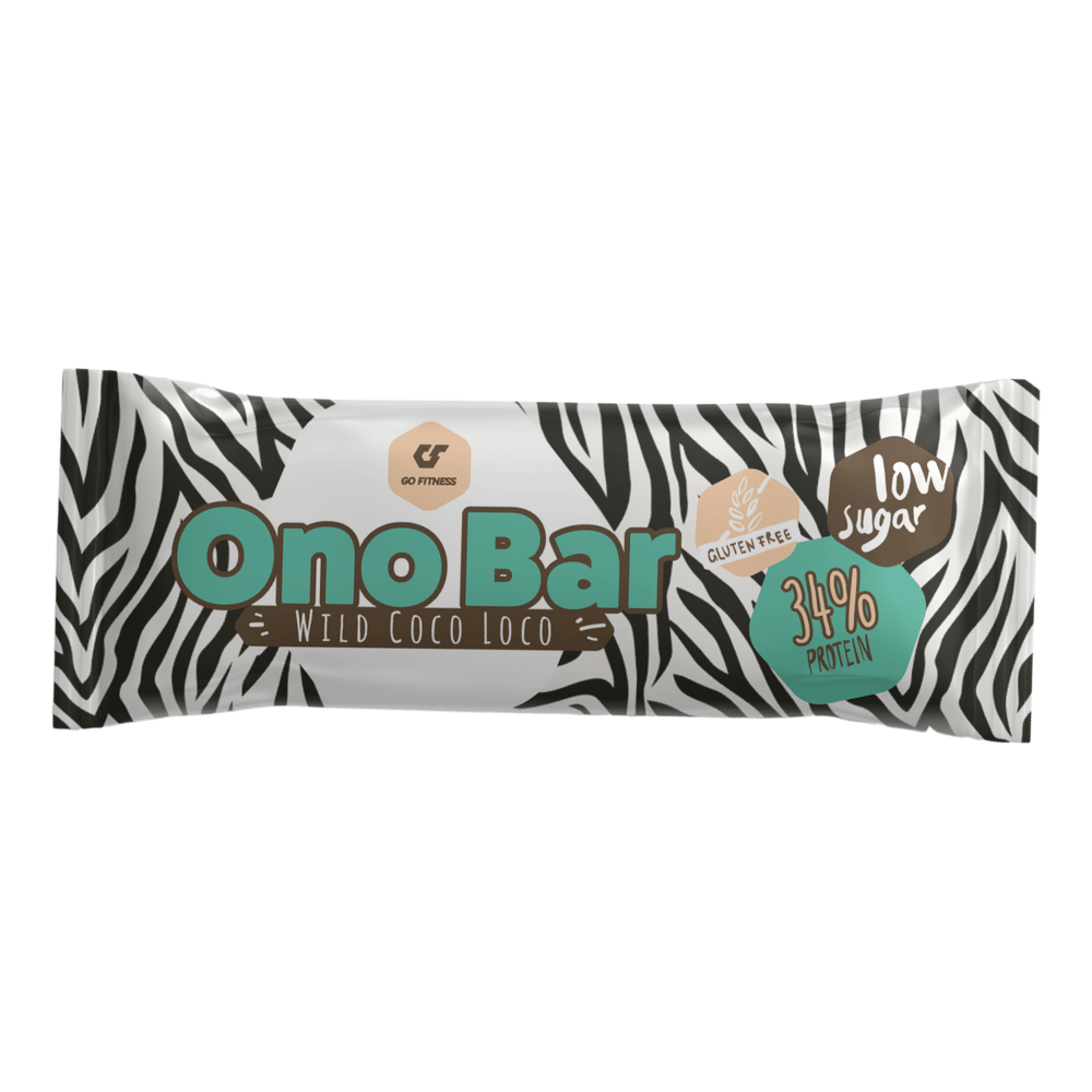 Go Fitness Chocolate Coconut Ono Protein Bar - Single 40g Pack