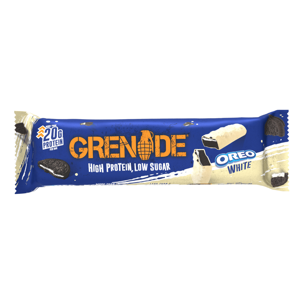 Grenade White Chocolate Oreo Protein Bars - Single 60-Gram Bars - Grenade x Oreo Collaboration