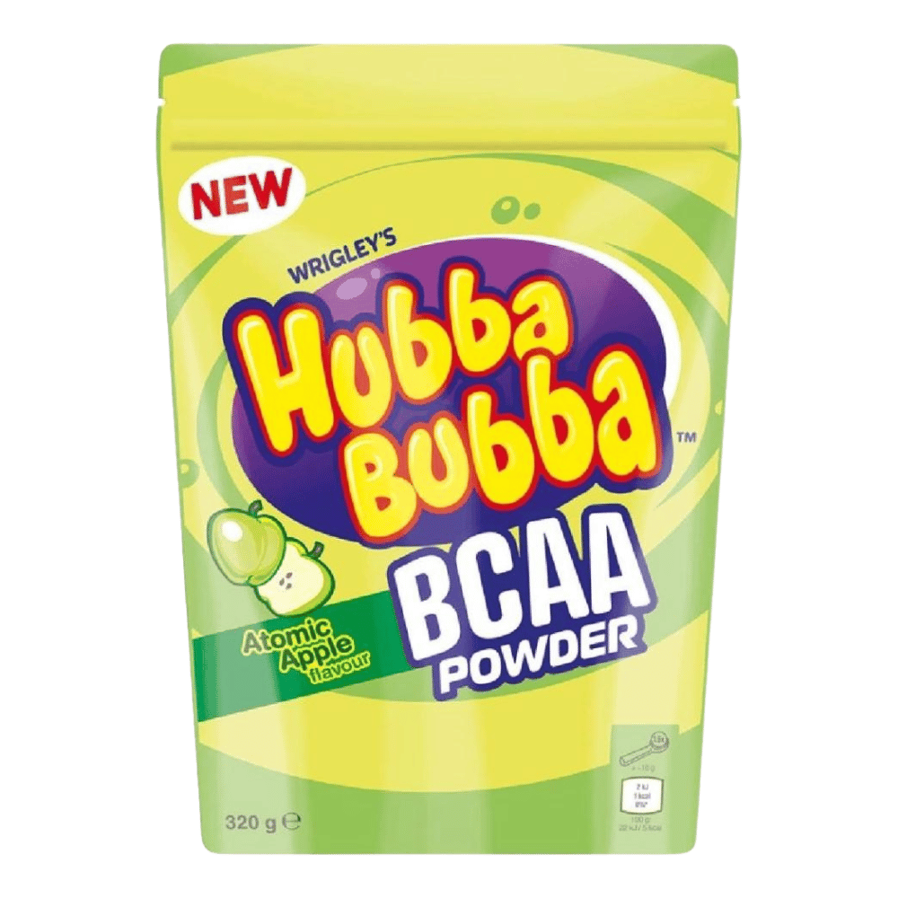 Hubba Bubba Atomic Apple BCAA Powder - 320g Bags