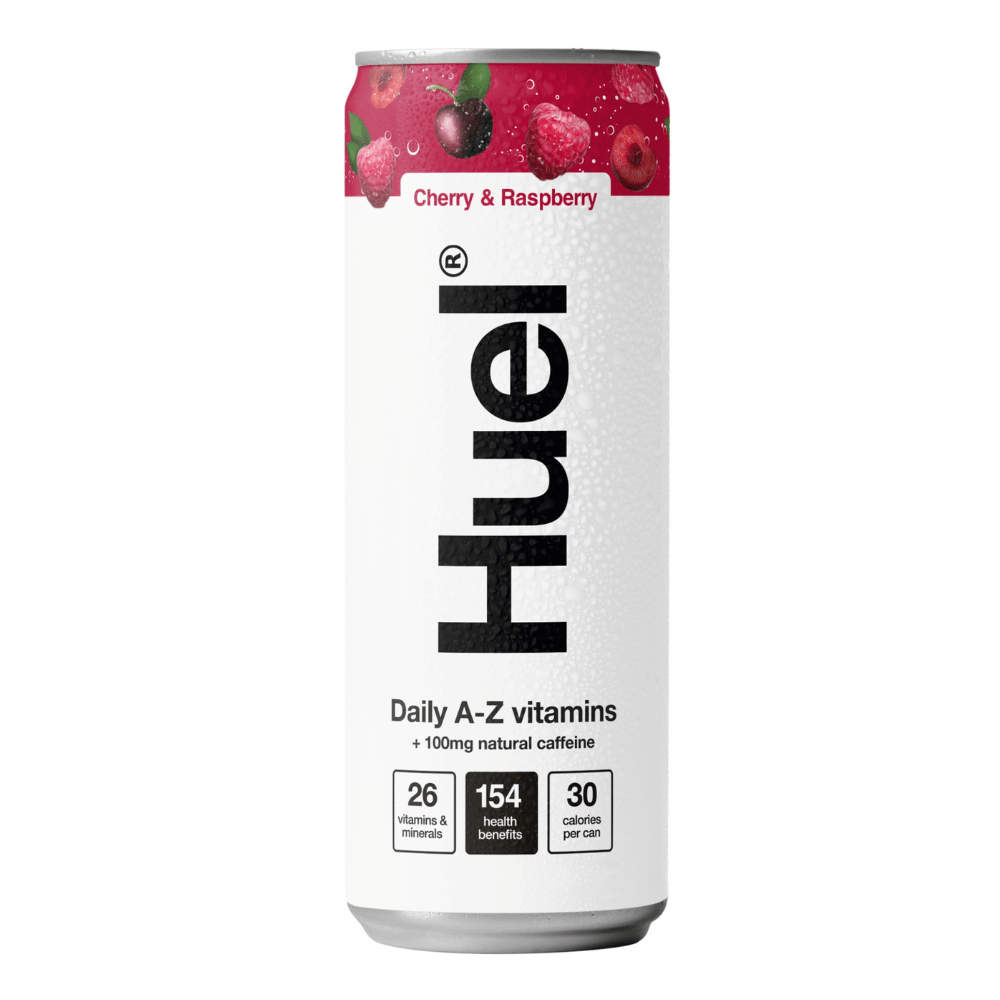 Huel A-Z Vitamin Cherry and Raspberry Vitamin Drinks - 330ml Can