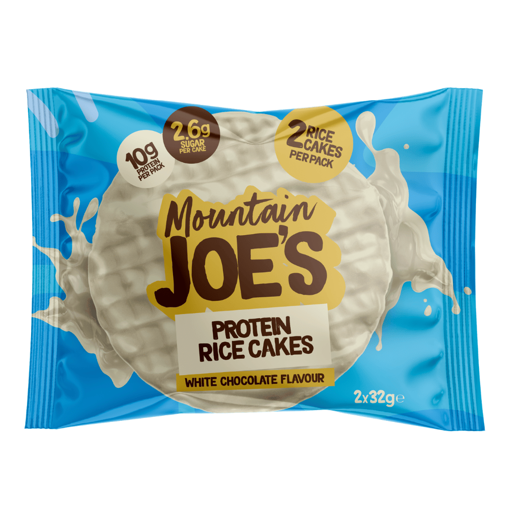 White Chocolate Protein Rice Cakes by Mountain Joe's - Single Pack