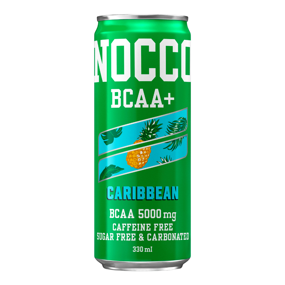 NOCCO BCAA+ Caribbean Sugar and Caffeine Free Drink - 1x330ml Can