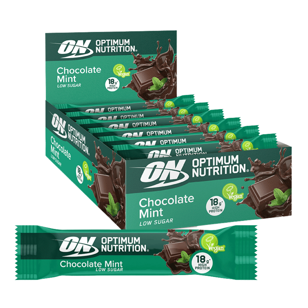 Optimum Nutrition Chocolate Mint Plant Protein Bars Protein Package
