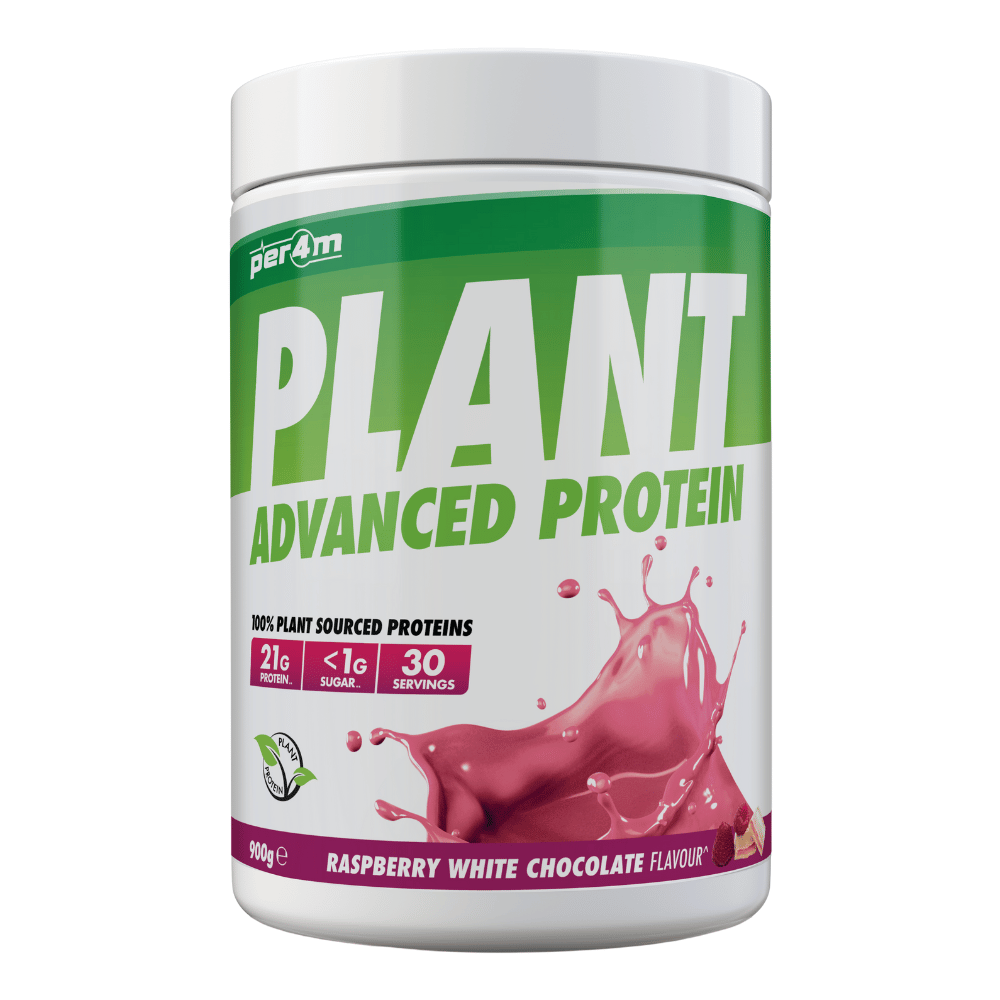 PER4M Plant Protein - Raspberry White Chocolate - 900g Tubs
