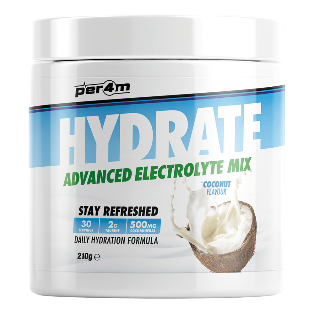 PER4M Hydration Coconut Flavour Daily Hydration Supplement - 210g Tubs
