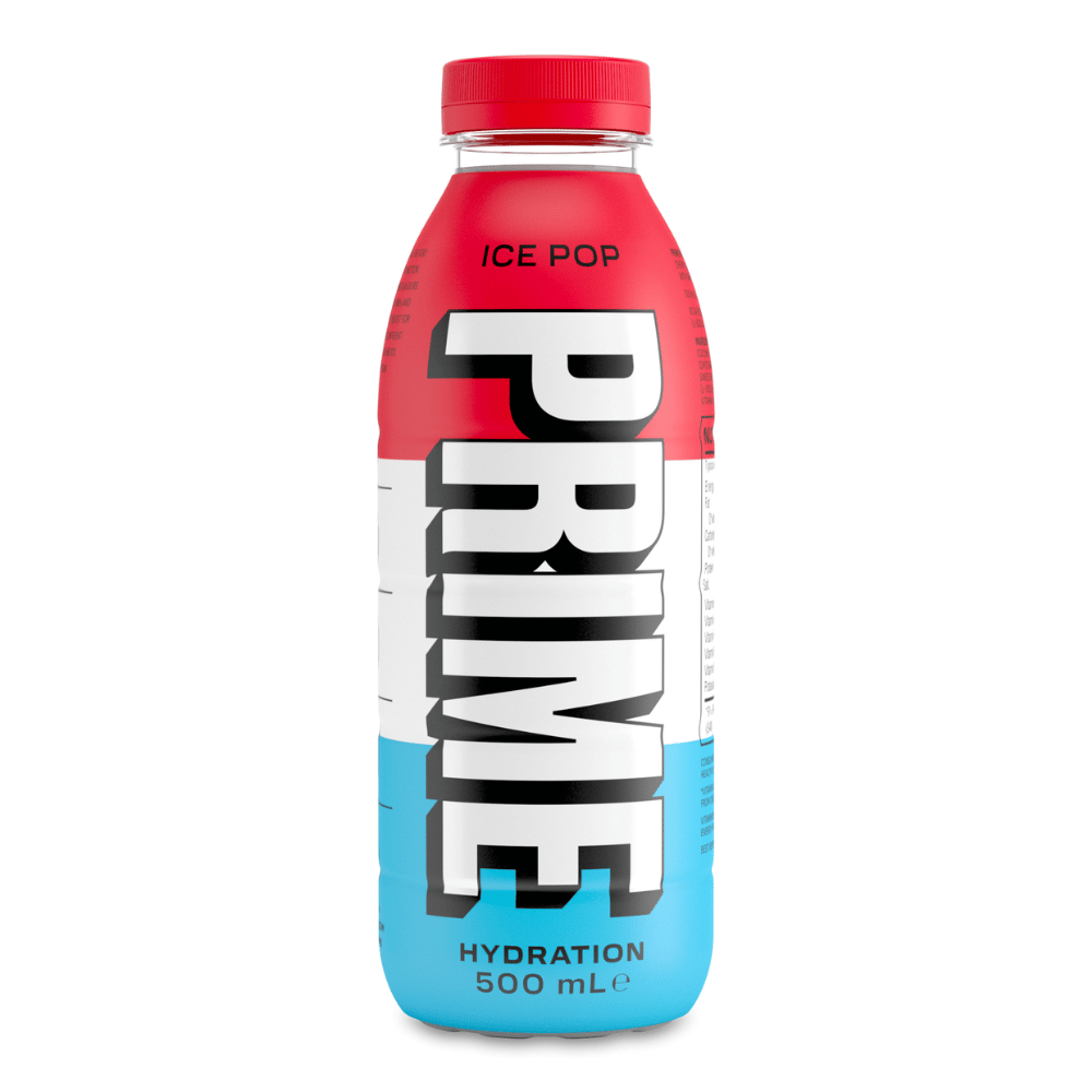 Prime Hydration Bottles - Ice Pop Flavour - 1x500ml Bottles UK