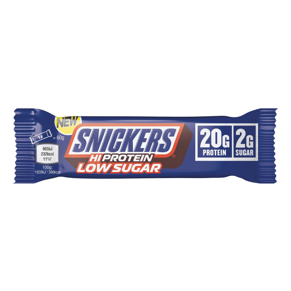 Snickers Milk Chocolate Hi Protein Low Sugar Bar 57g Protein Package