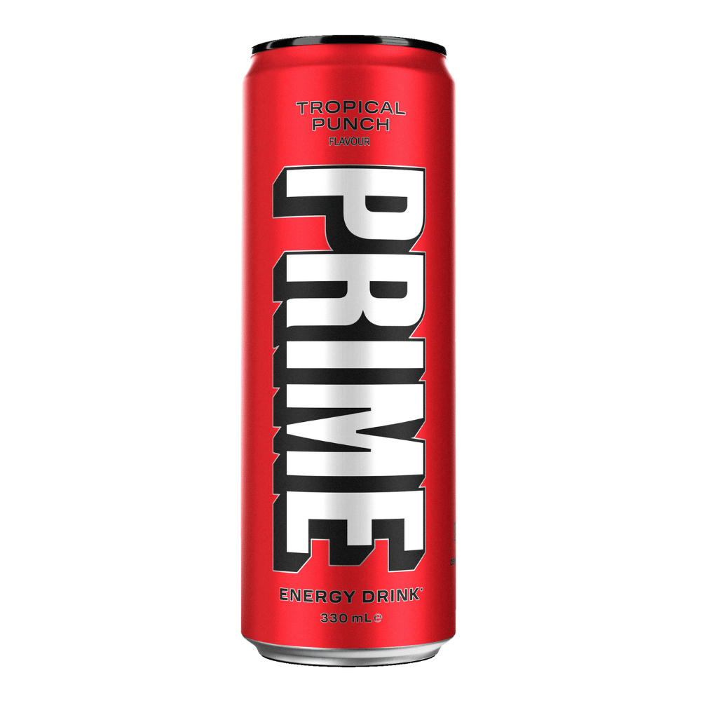 Prime Tropical Punch Flavour UK - Prime Energy Drink Cans - 1x330ml