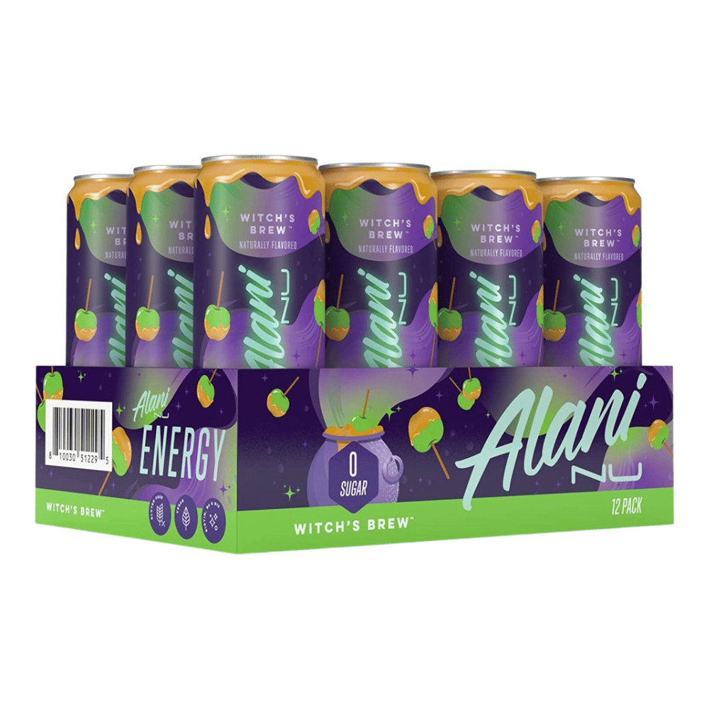 Witch's Brew Halloween Flavour - Alani Nu Energy Drinks - 12 Pack