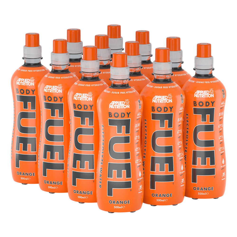 Body Fuel Hydration Drink by Applied Nutrition - Orange Flavour - 12x500ml Bottles