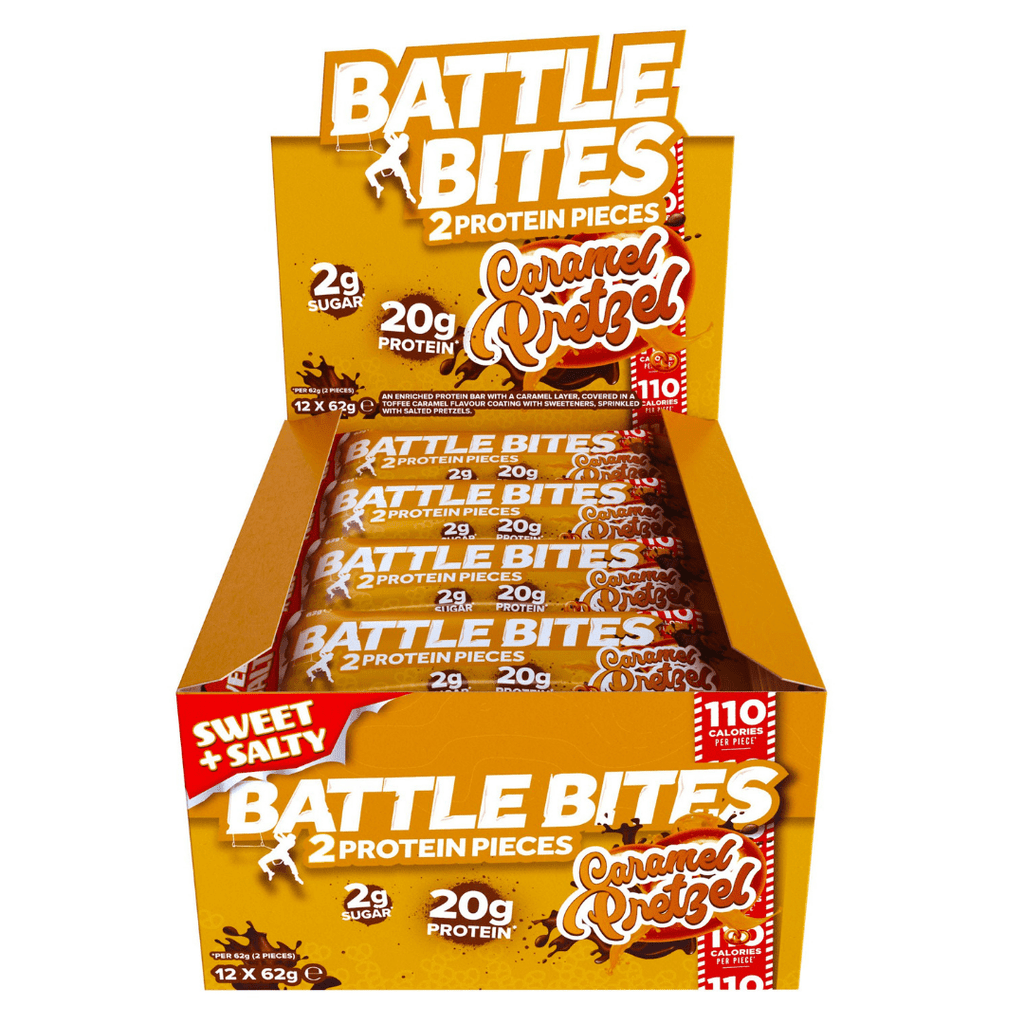 Battle Snacks Protein Battle Bites Caramel Pretzel - Protein Package