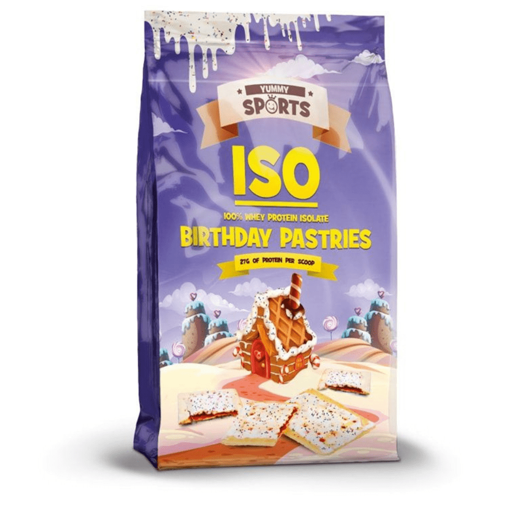 Birthday Pastries Isolate Whey Protein Powder by Yummy Sports UK