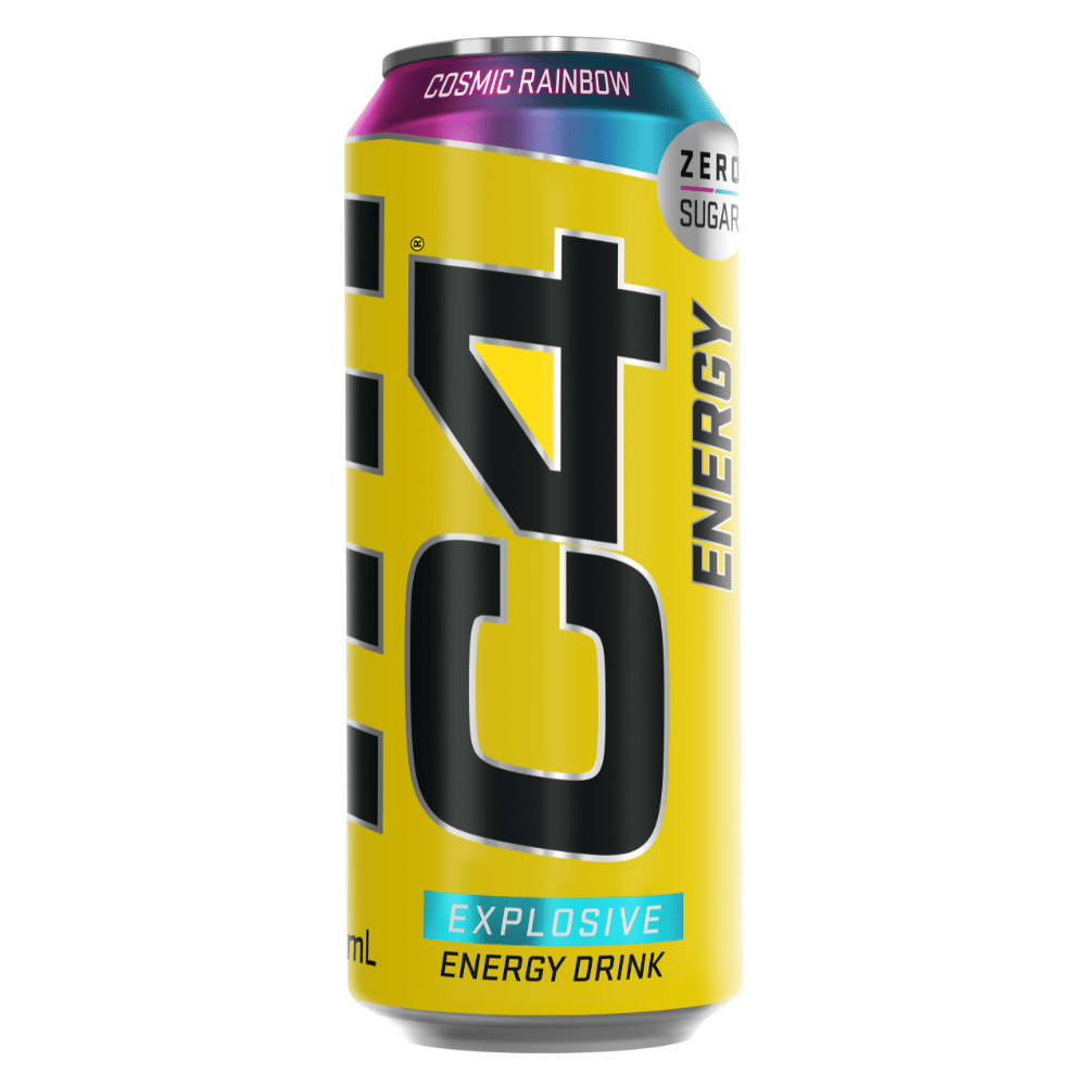 Cosmic Rainbow Carbonated Cellucor C4 Sugarfree Energy Drink Cans - 1x500ml  