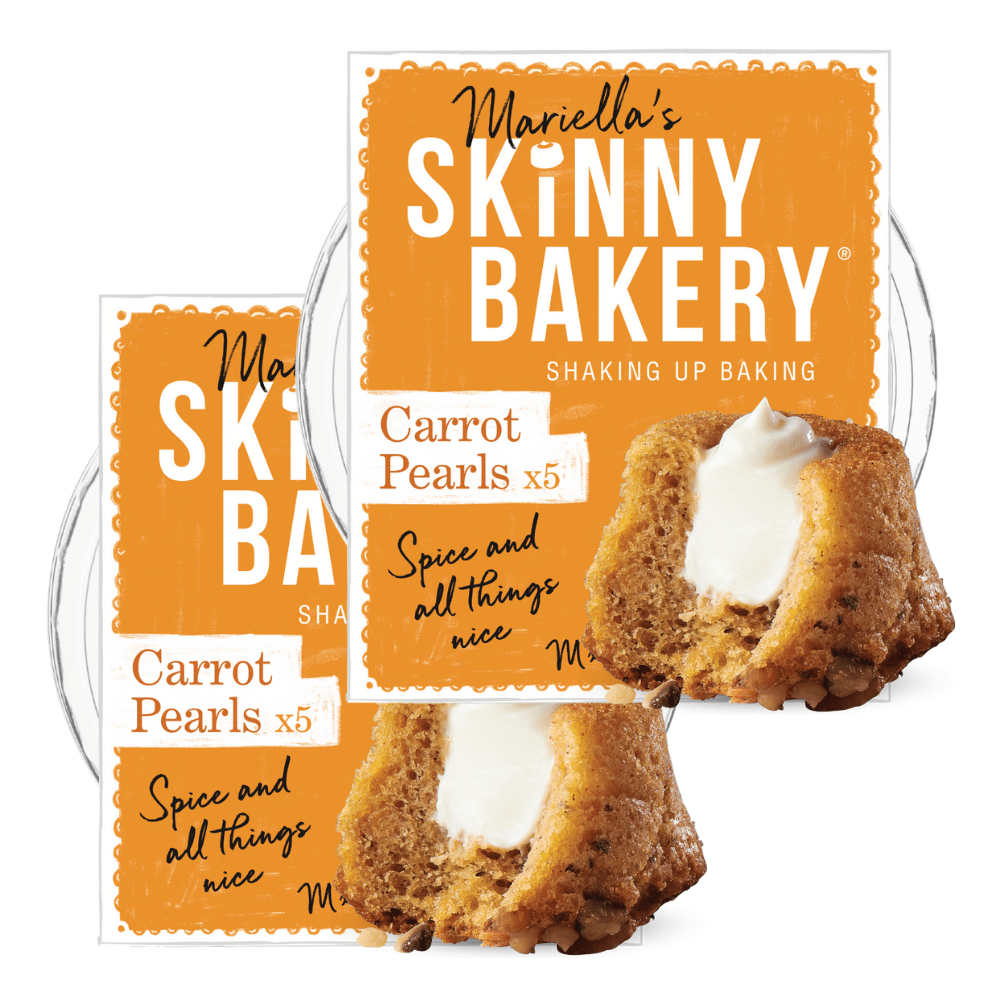 Skinny Bakery Carrot Pearls - Protein Package (30 Cake Packs)