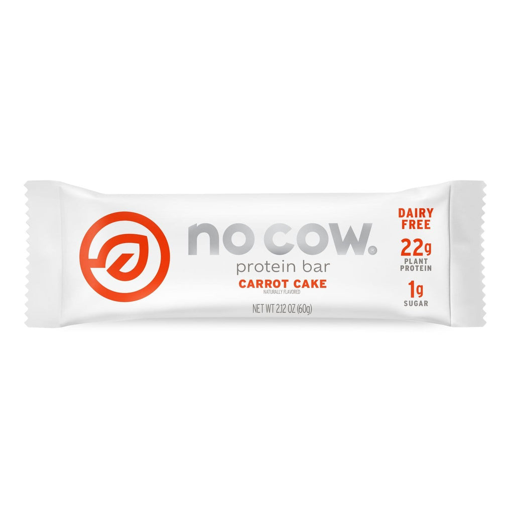Carrot Cake 22g Protein Snacks UK - NOCOW Vegan Protein Bars