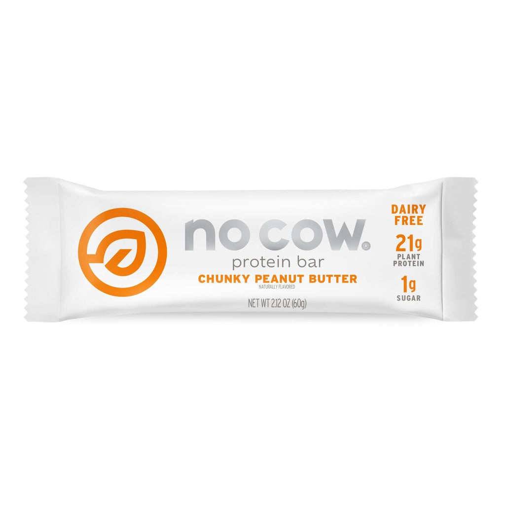 Single 60-Gram NoCow Bars - Chunky Peanut Butter Flavour