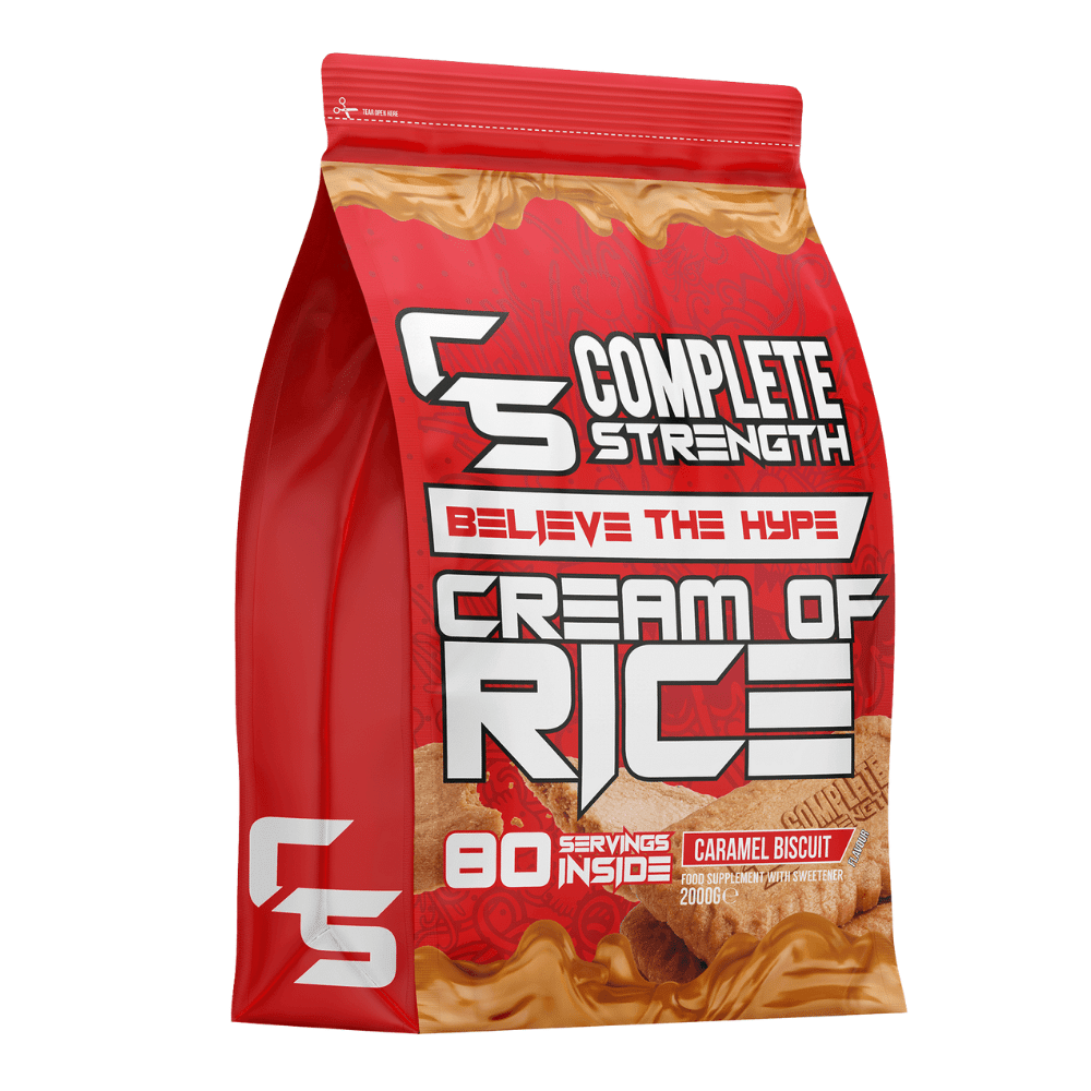 Caramel Biscuit Cream of Rice - Carbohydrate Supplement - 2kg Bags