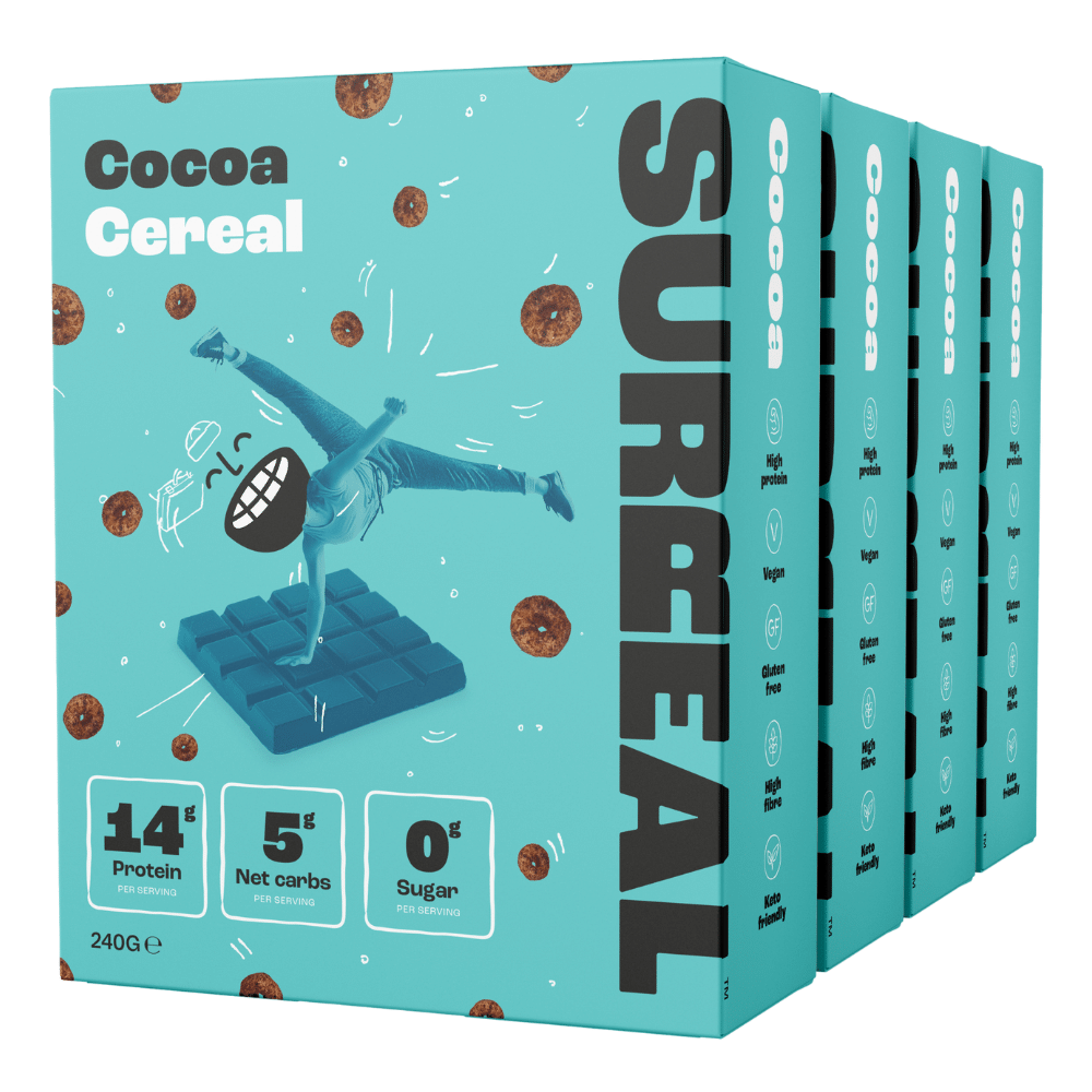 4 Pack of Cocoa Eat Surreal Cereal - 7 Servings Per Pack