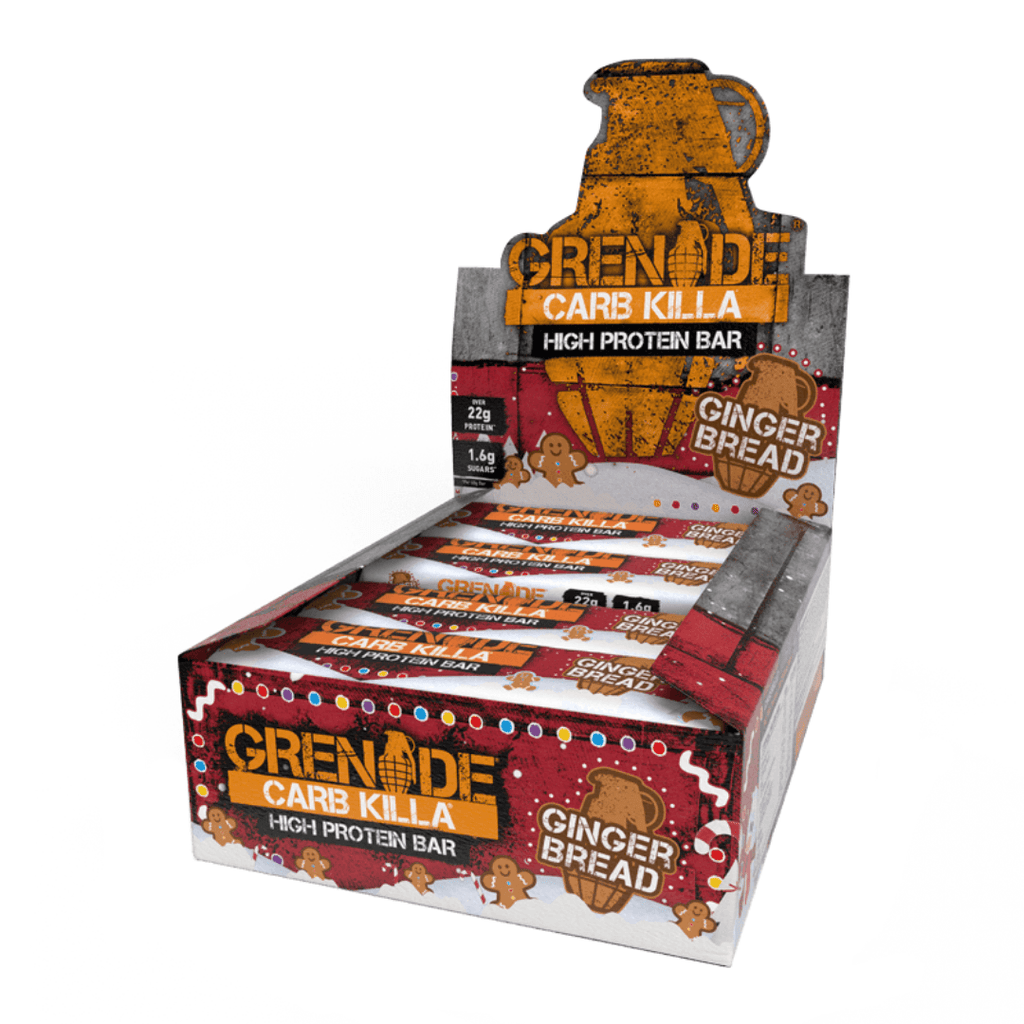 Gingerbread Limited Edition Boxes from Grenade Carb Killa UK