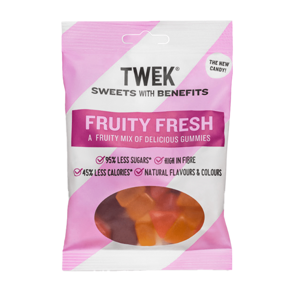 Healthy Low Sugar Gummies - Fruity Fresh Mix - Tweek Sweets UK - Protein Package Limited