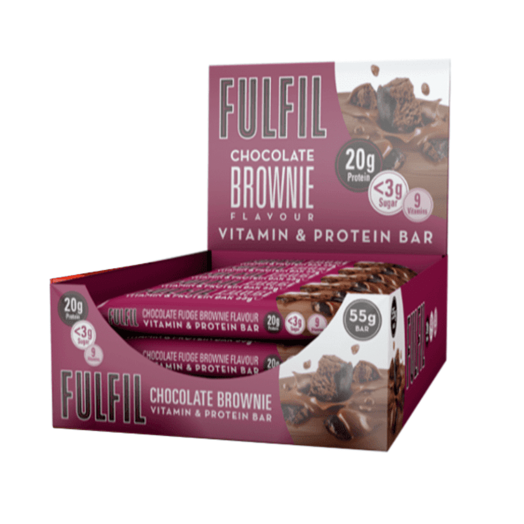 Fulfil Nutrition Vitamin & Protein Bar Chocolate Brownie - Protein Package
