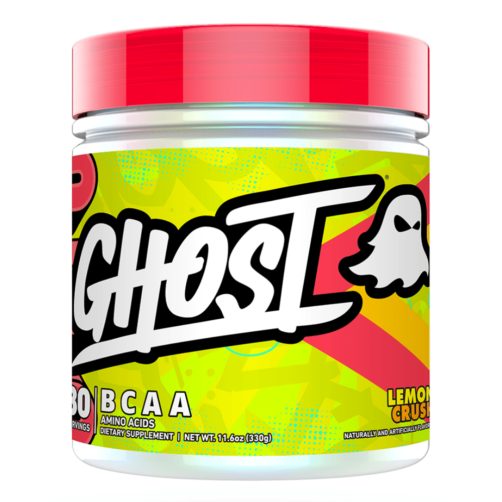 Ghost Branched-Chain Amino Acid Supplements - Lemon Crush Flavour - 330g Tubs