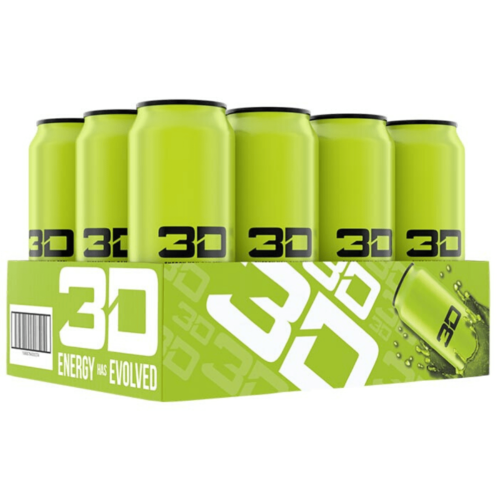 3D Energy Drink Box (12 Cans), Energy Drinks, 3D Energy, Protein Package Protein Package Pick and Mix Protein UK