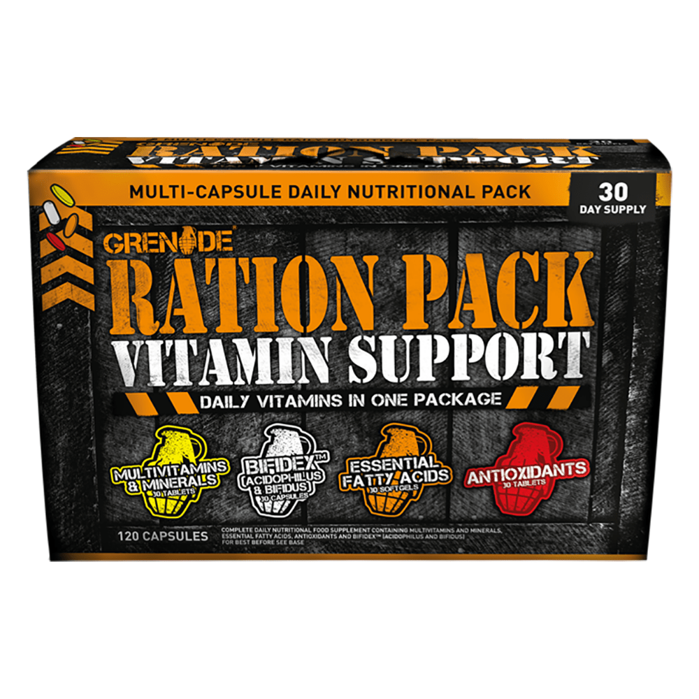 Grenade Daily Vitamin Support Ration Pack, Supplements, Grenade, Protein Package Protein Package Pick and Mix Protein UK