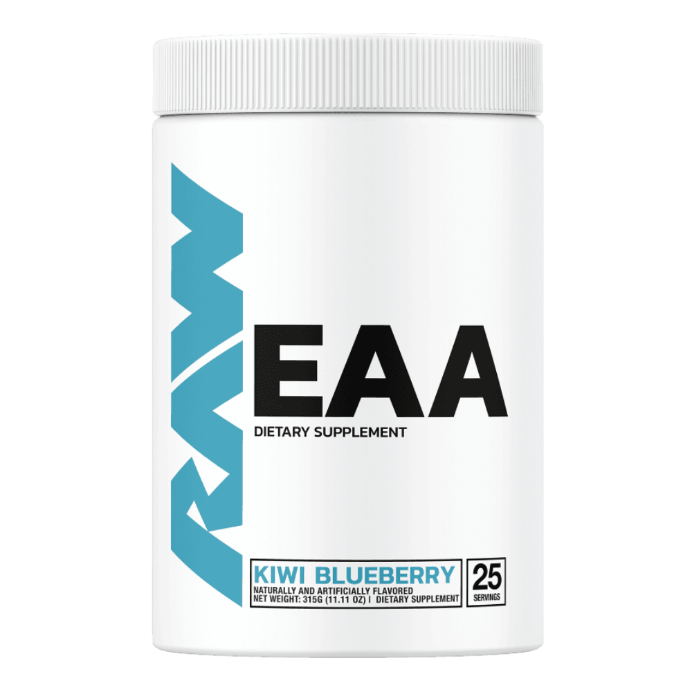 RAW Nutrition's EAA Supplement - Kiwi Blueberry Flavour - Protein Package UK