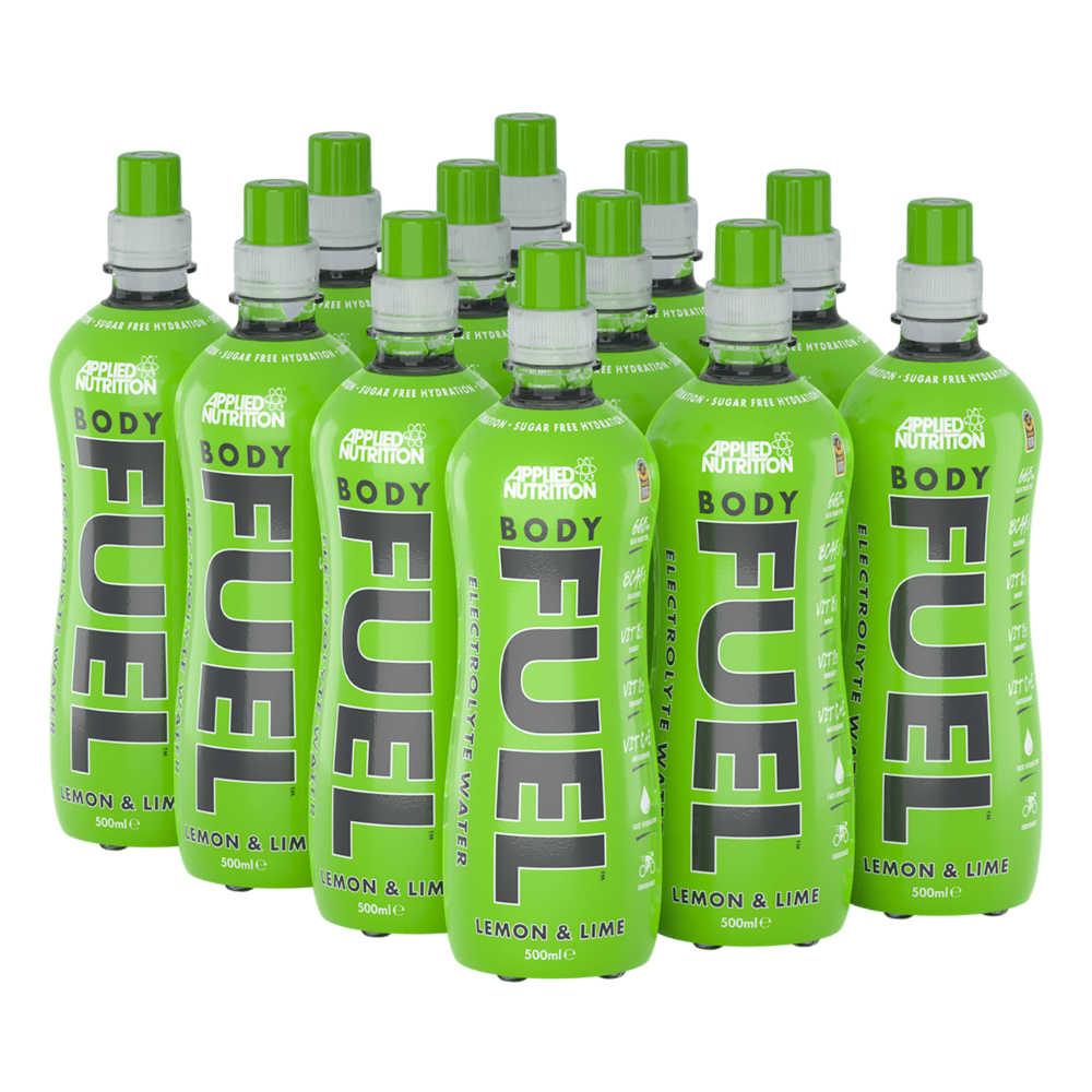 12 Pack of Lemon and Lime Applied Nutrition Body Fuel Hydration Water 12x500ml