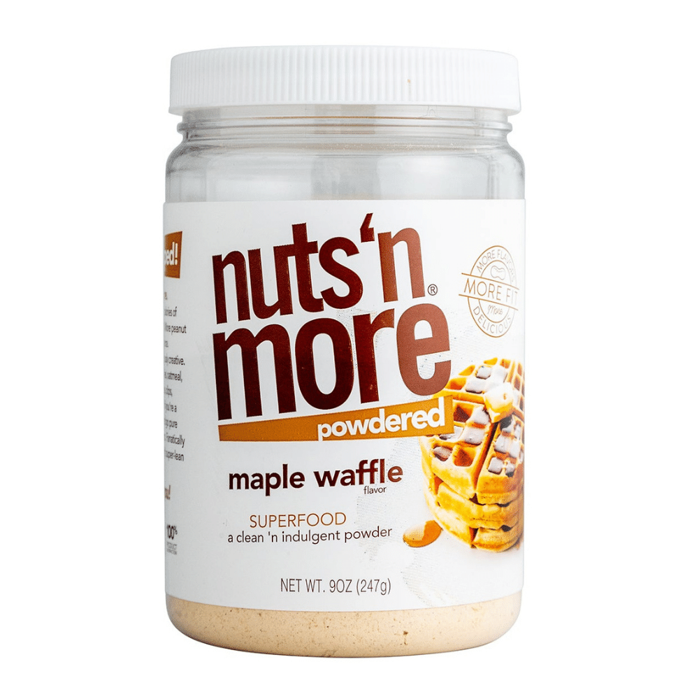 Nuts 'N More Powdered Peanut Butter - Maple Waffle Flavoured Superfood Powder