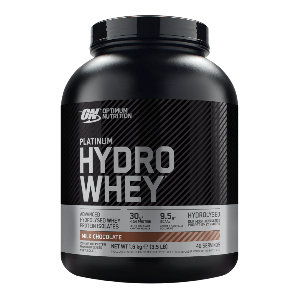 Optimum Nutrition Platinum Hydro Whey Isolate Milk Chocolate Protein Powder - 40 Serving Tubs