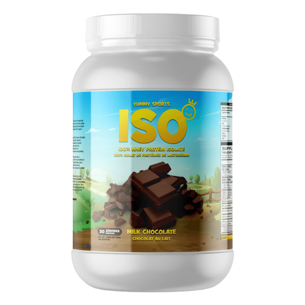 Yummy Sports UK - Whey ISO Protein Powder in Milk Chocolate Flavour - 30 Servings