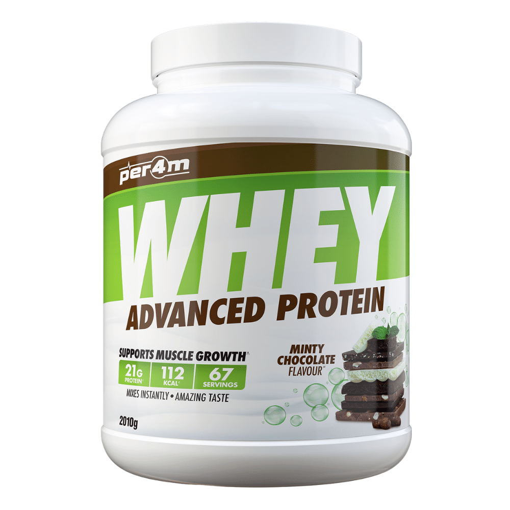 Mint and Chocolate Per4m Nutritional Supplements - Advanced Whey Range UK