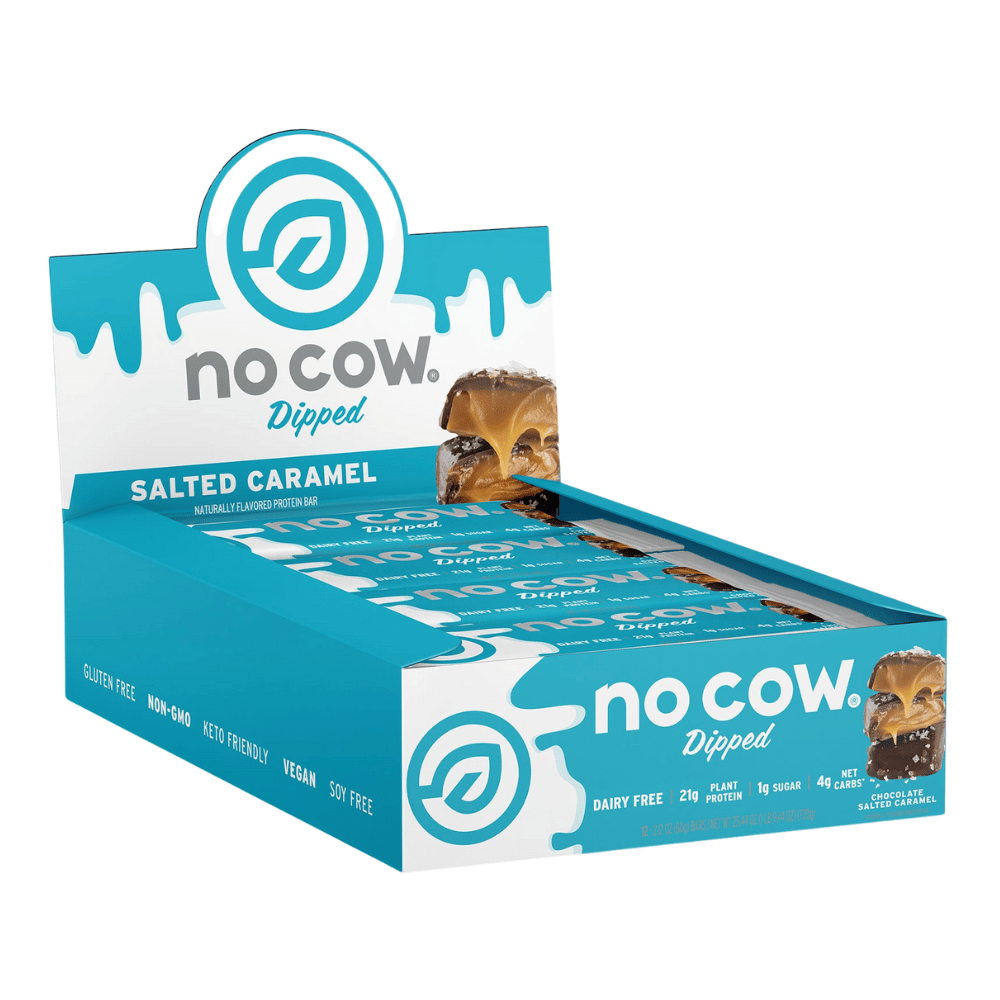 No Cow Vegan Protein Bar Box (12 Bars)