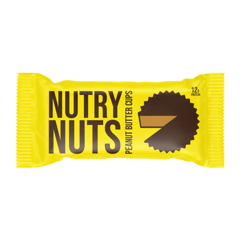Milk Chocolate Flavoured Nutry Nuts High Protein Peanut Butter Cups - 2x21g PB Cups