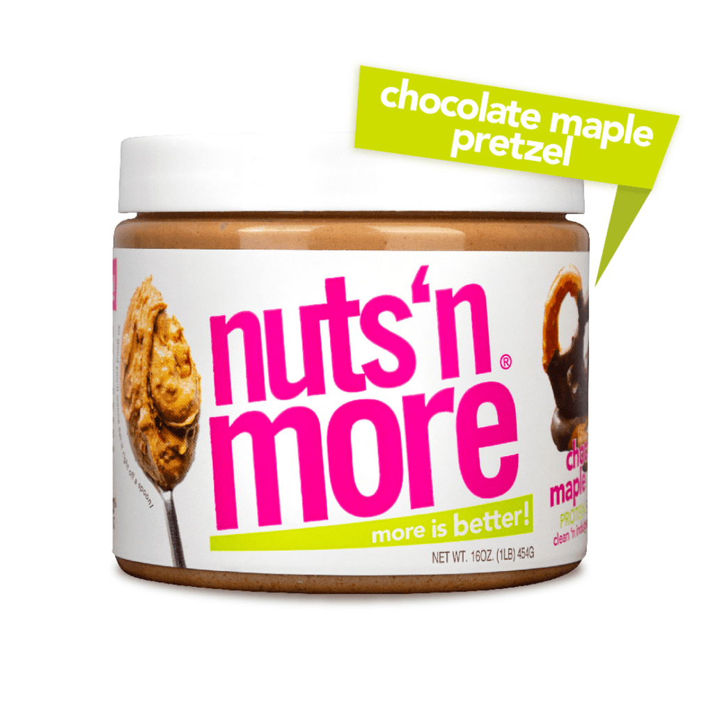 Nuts 'N More Peanut Butter Protein Spread Chocolate Maple Pretzel - Protein Package