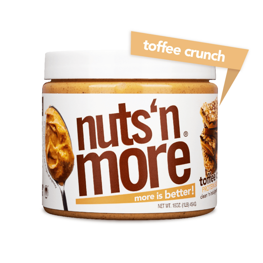 Nuts 'N More Peanut Butter Protein Spread Toffee Crunch - Protein Package