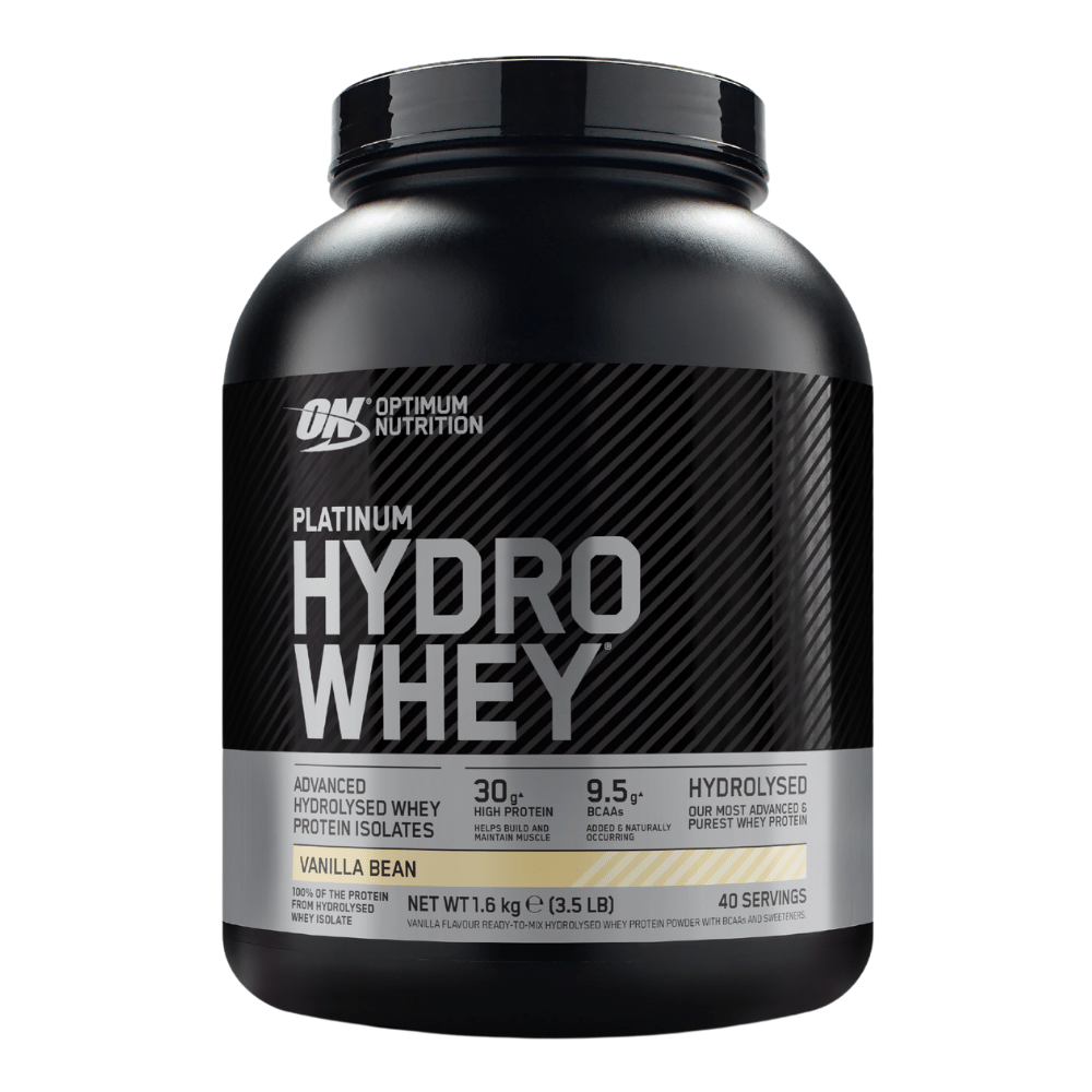 Optimum Nutrition Platinum Hydro Whey Isolate Powder Tubs