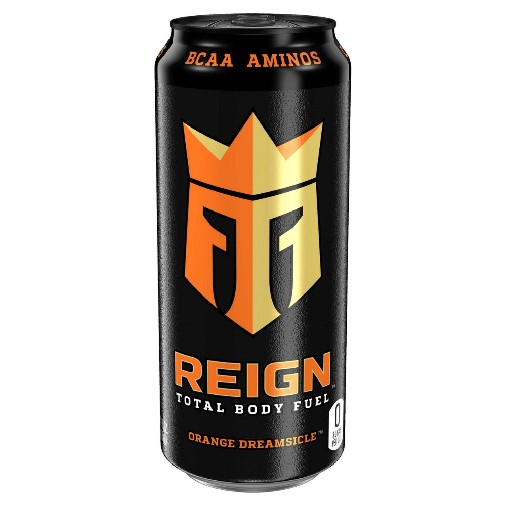 Reign's Orange Dreamsicle Total Body Fuel (TBF) Energy Pre Workout Drinks - RTD