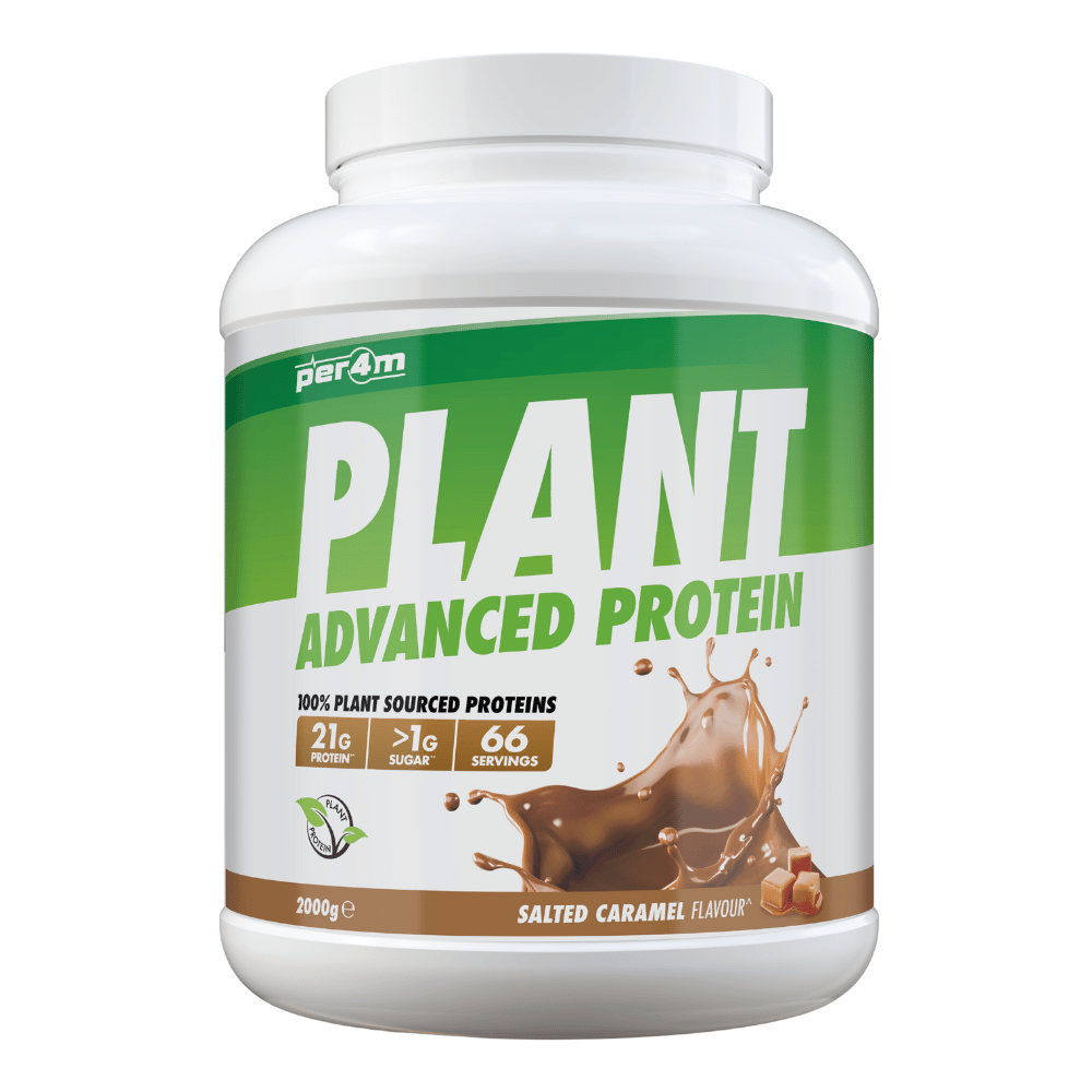 PER4M Salted Caramel Plant Vegan Protein Powder - 2kg Tub