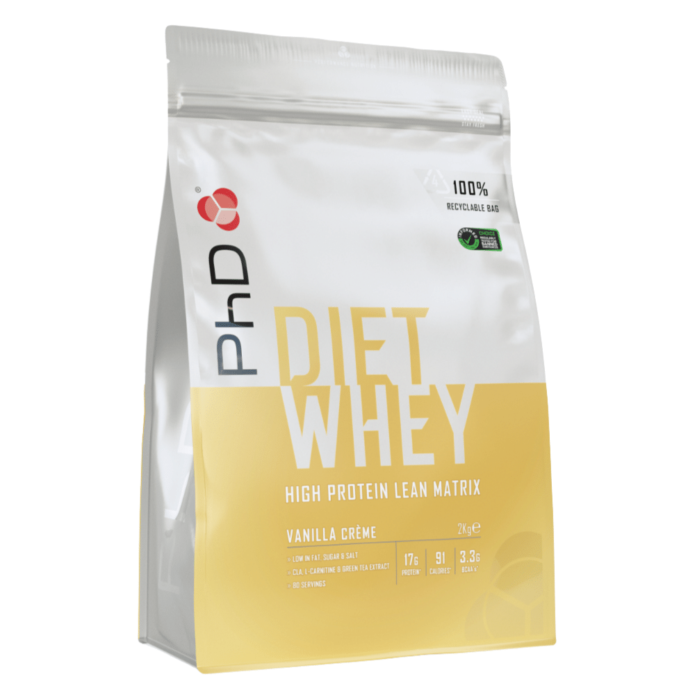 PhD 2kg Vanilla Cream - Diet Whey Protein Powder
