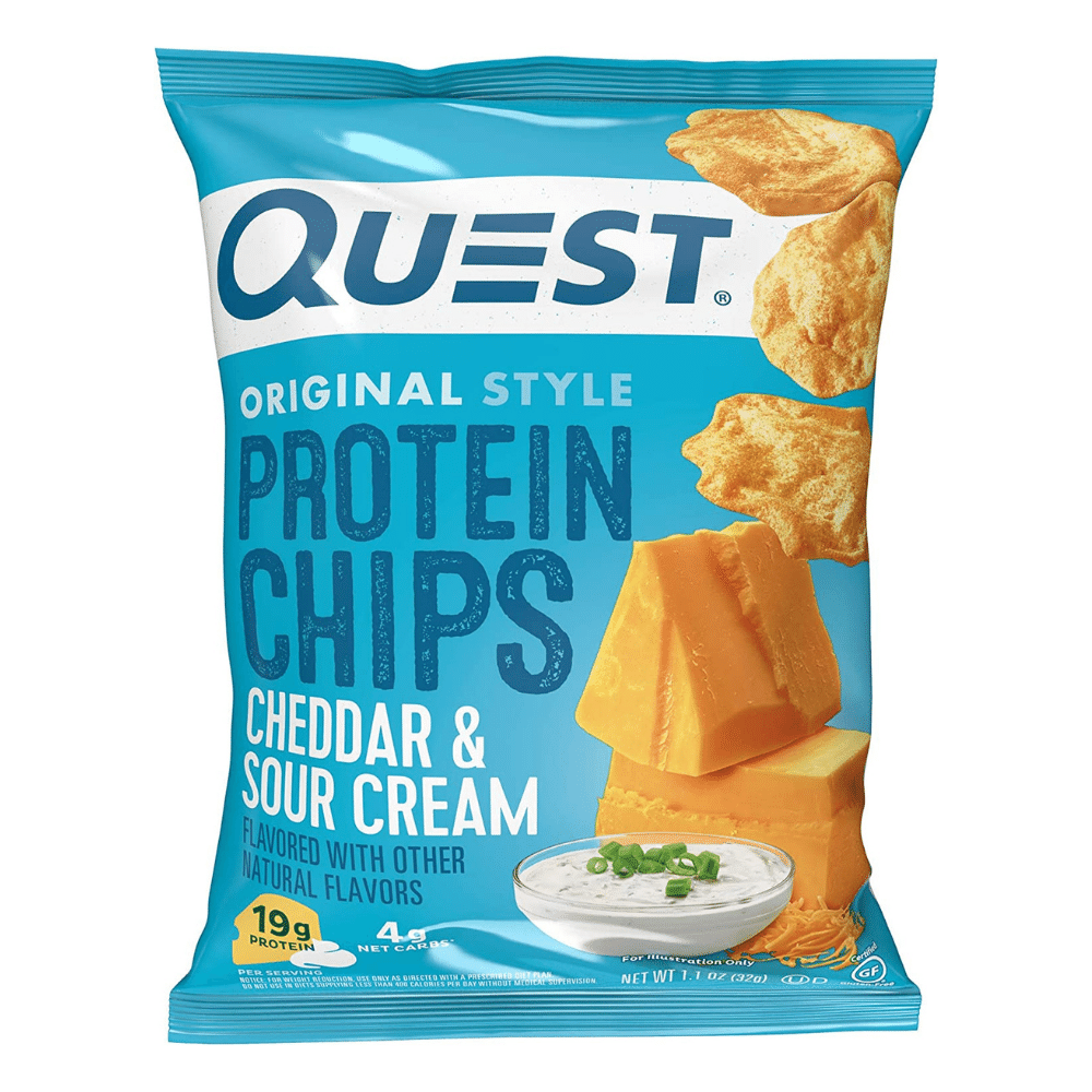 Quest Protein Crisps - Cheddar & Sour Cream - 32g Packets