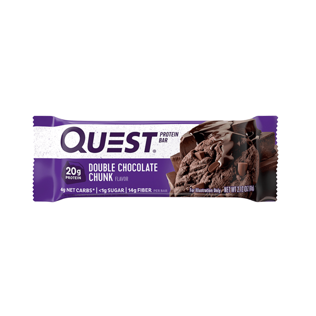 Quest Nutrition Protein Bar Double Chocolate Chunk, Protein Bars, Quest Nutrition, Protein Package Protein Package Pick and Mix Protein UK